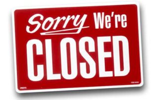 Our locations are closed for the holiday