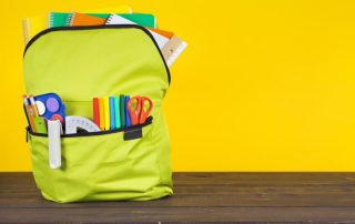 Community Resources back-to-school supplies