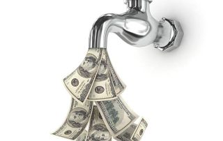 Sneaky money leaks away when you're not looking; be sure to have a budget and tracking measures in place