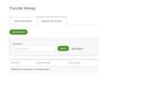 Transfer Money Manage Recipients → Green Country Federal Credit Union Transfer Money Online Banking Manage Recipients