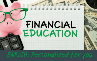 Enrich Financial Education platform personalized topics for you