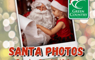 Join us for Photos with Santa Dec. 9th and 11th