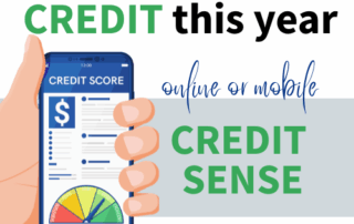 Credit Sense helps you take charge of your credit score