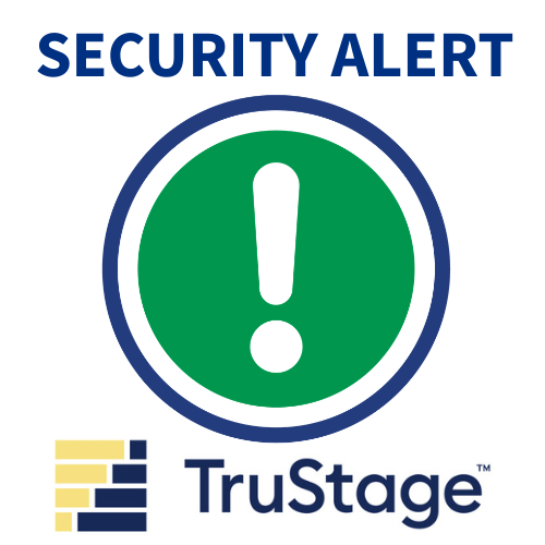 SECURITY ALERT → Green Country Federal Credit Union Security Alert for TruStage please read